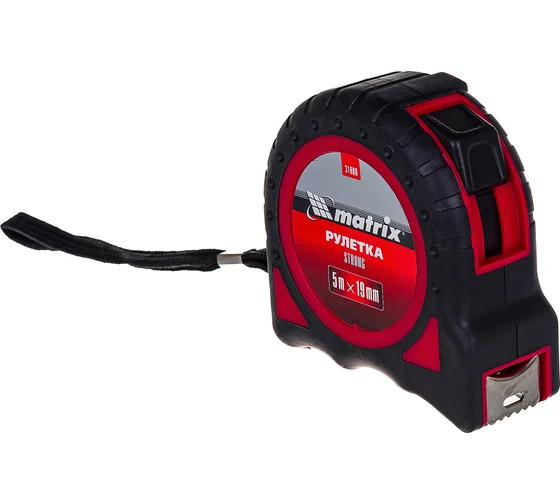 Рулетка Matrix обрез.корпус 5мх19мм