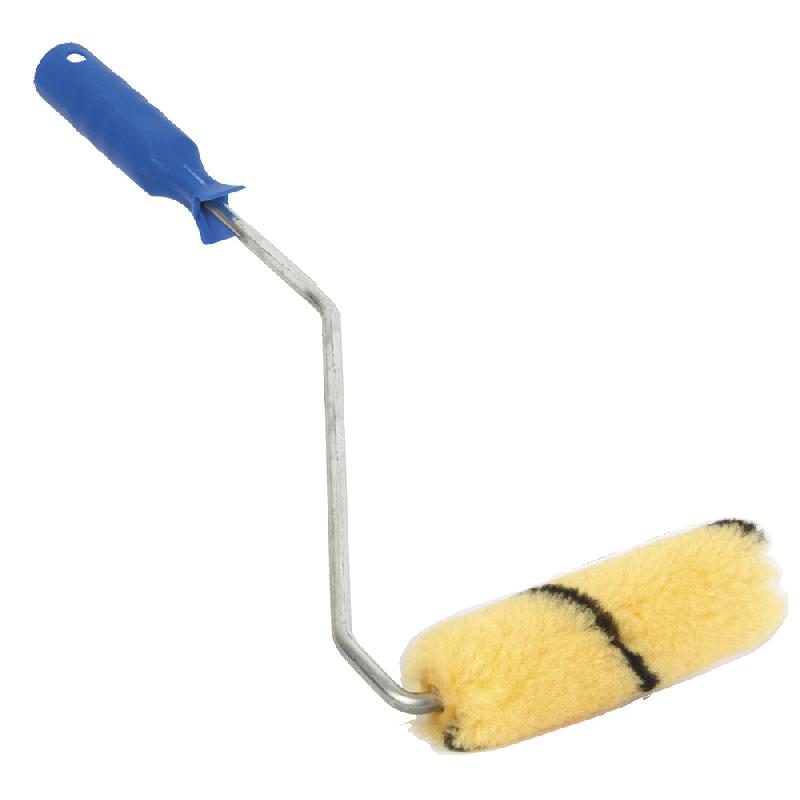 Мини-валик с удлиненной ручкой ЛАКРА, полиакрил 100 мм