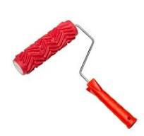 Валик структурный с ручкой, рисунок "Волна" 24