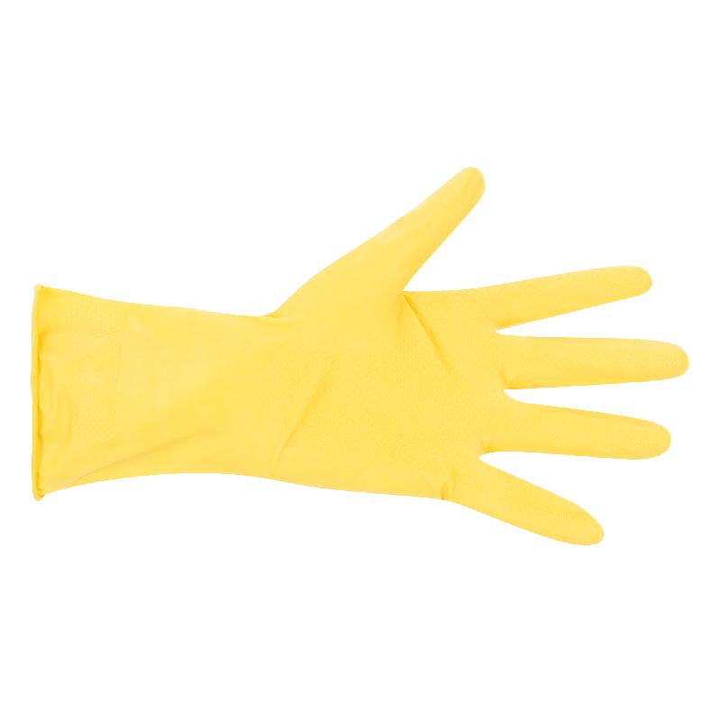 Перчатки латексные ЛАКРА, размер М(желтые)