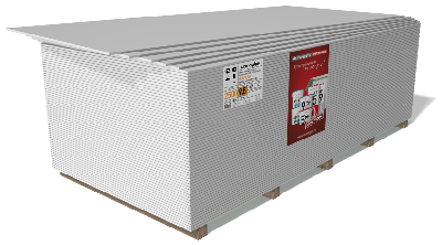 ГКЛ ДАНОГИПС  9,5*1200*2500 ПГО-УК /в пал. 76л/228м2/