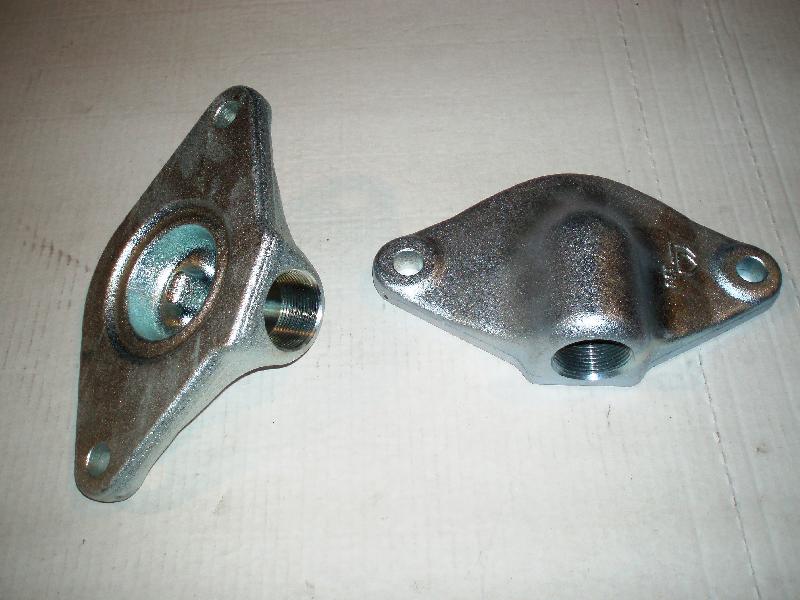 Фланец нижний D-насоса без ниппеля /PFT/