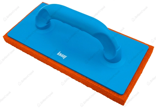 Терка (губчатая) пластмассовая 140х280 мм /КНАУФ/