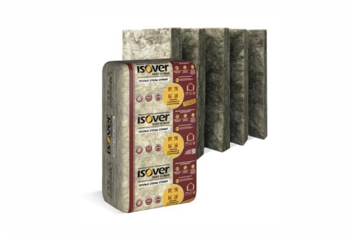 ИЗОВЕР/Ветонит Теплые Стены СТРОНГ 50*610*1000мм/6,1м2/0,305м3/10шт/в пал. 40уп./ кварц