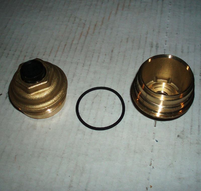 Крышка водяного редуктора (латунь)