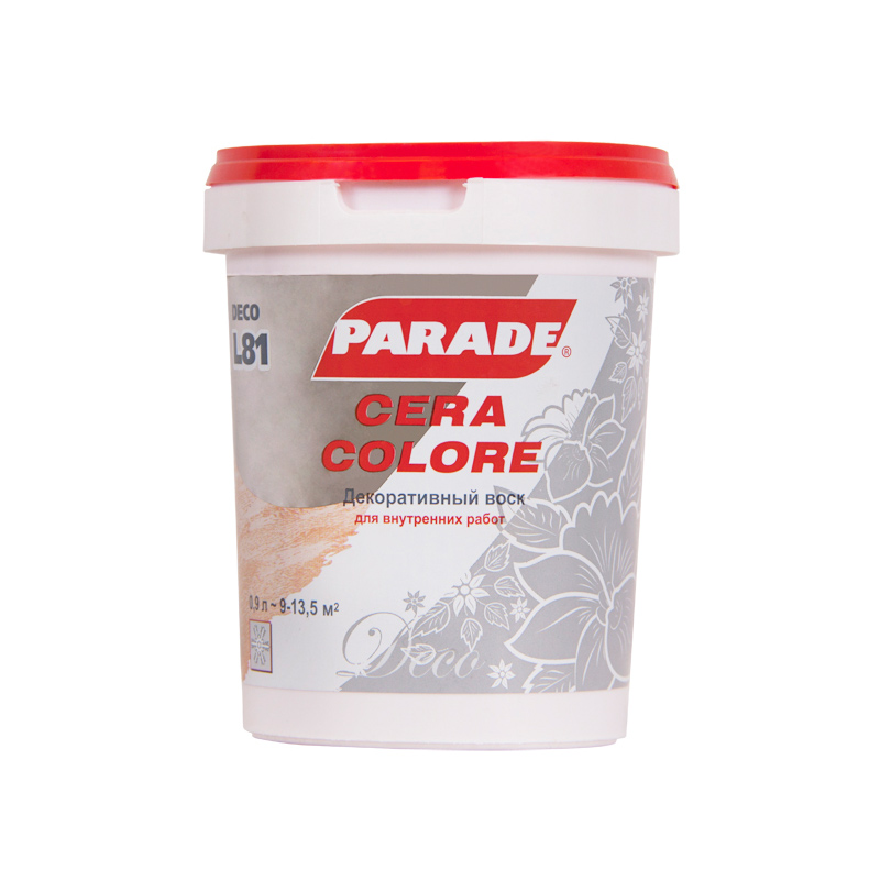 Декоративный воск PARADE DECO Cera Colore L81 бесцветный 0,9кг