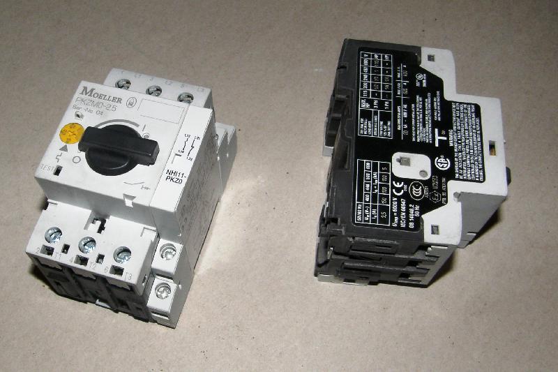 Выключатель защитный PKZMO-2,5A  поворотный