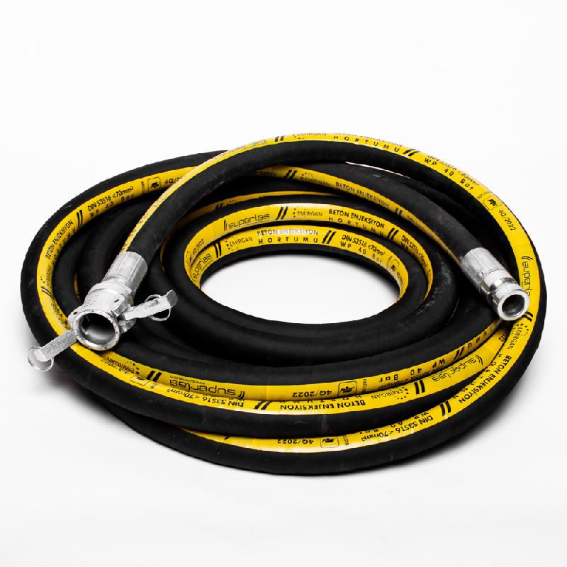 Шланг (рукав) растворный 25мм с соединениями в комплекте 10 метров