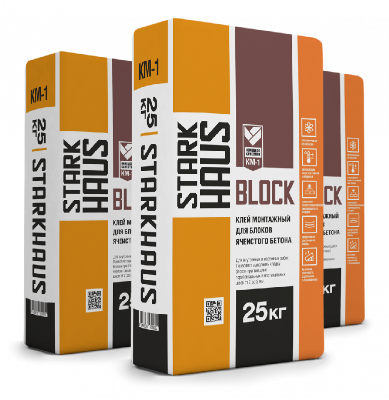 Клей СтаркХаус Стандарт /25кг/56 шт АЛЬТАИР