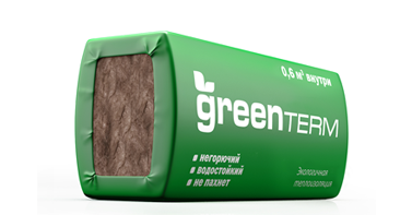 Утеплитель GreenTERM TS037 плита 100*610*1230/0,6м3/6м2/8шт/36 упак 