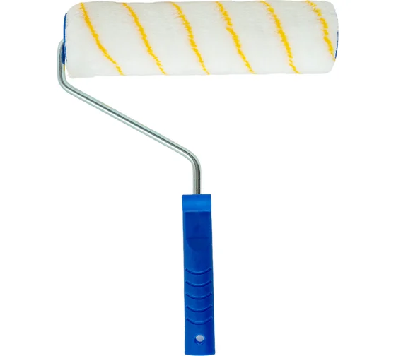 Валик Лакра малярный с ручкой, полиакрил 11/250/40мм, бюгель 8 мм
