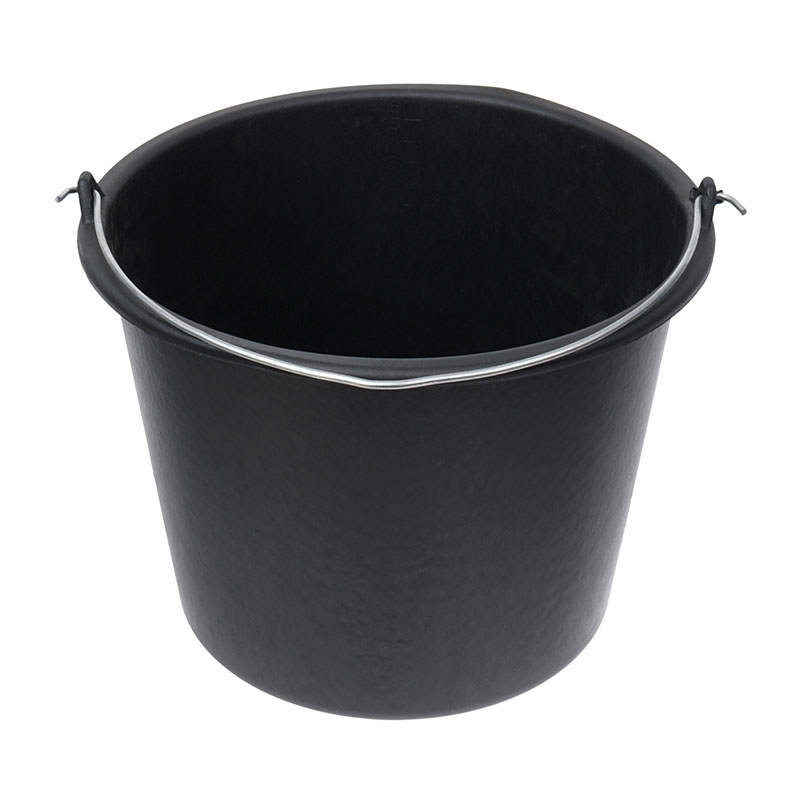 Ведро Лакра строительное мерное 20л Черный