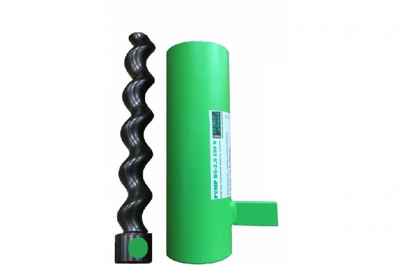 Шнековая пара D5-2,5 M-TEC monophase, зеленая на 220V (ротор+статор)