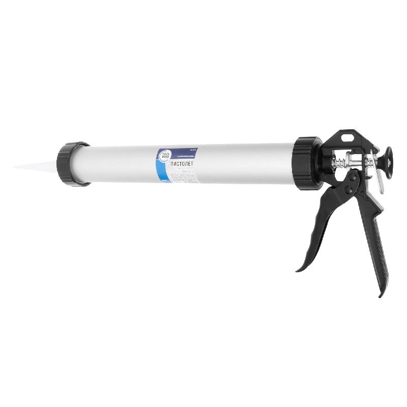 Пистолет Лакра закрытого типа, алюминевый 600мл(колб.)