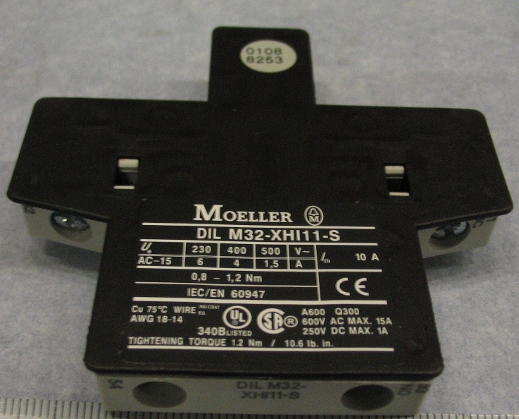 Контакт вспомогательный DIL M32 -ХНI 11S