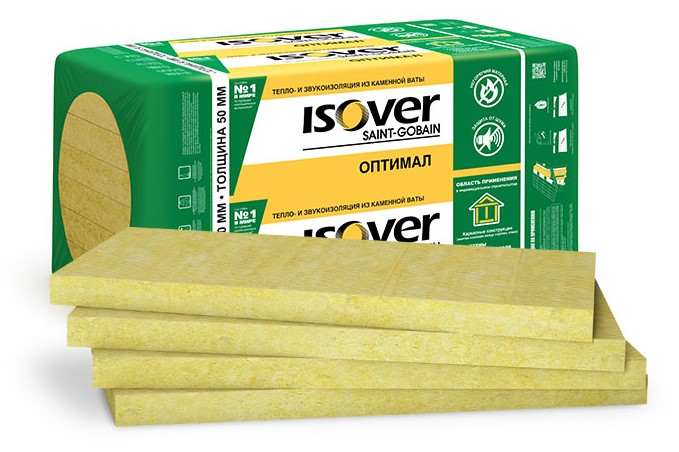 ИЗОВЕР/Ветонит Венти  Оптимал 50*600*1000мм/0,18м3/3,6м2/6шт/плотн.80,базальт