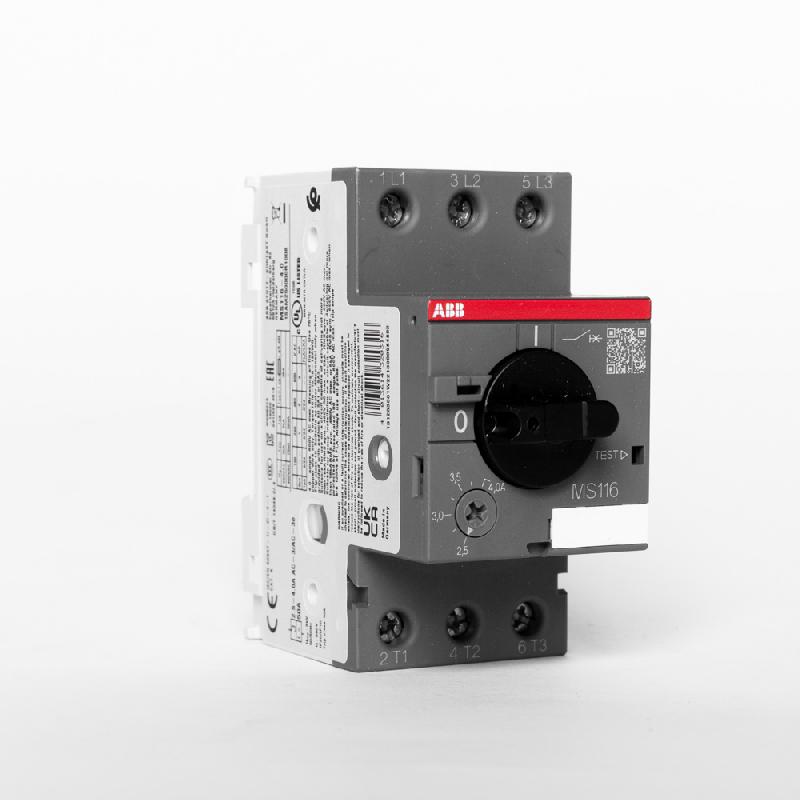 Выключатель защитный ABB 2,5А - 4А поворотный