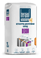 Штукатурка БЕРГАУФ DEKOR короед 2,5мм декоративная /25кг/56шт/