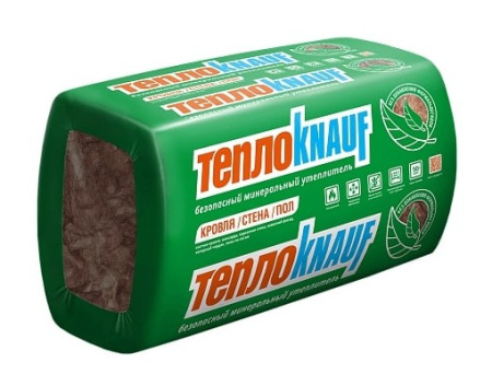 ТеплоКНАУФ для Кровли и стен(Плита) МИНИ TS036 50*610*1000/0,31м3/6,1м2/56 в пал.