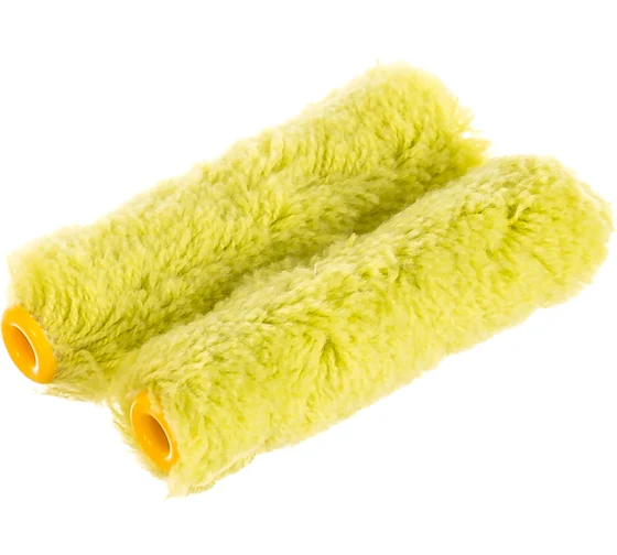 Мини-валик (ролик) полиакрил ворс 11мм 100мм Бибер (2шт)